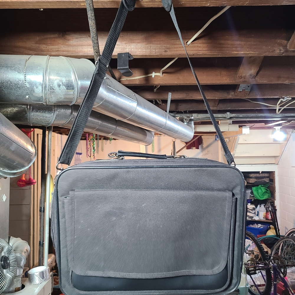 Black Men's Laptop Bag